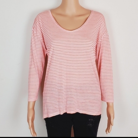 FINAL PRICE 🔥J.Crew long sleeve stripe t-shirt size S - Picture 6 of 10